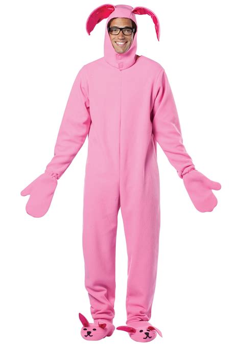 pink bunny costume